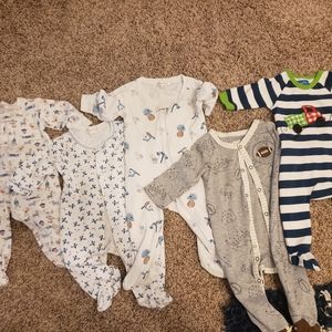 Baby Boy Pajamas - Size 3-6 Months
